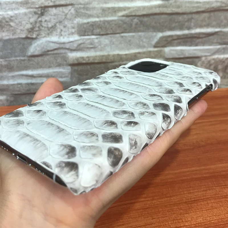 Роскошный чехол из натуральной кожи питона для Apple iPhone 11/Pro/Max, кожаный чехол для телефона, чехол для iPhone 11 Pro