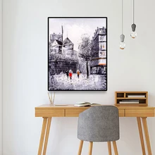 Black White City Street Scenery Canvas Painting Calligraphy Poster And Print Home Decor Picture for Living Room Bedroom Bathroom Black White City Street Scenery Canvas Painting Calligraphy Poster And Print Home Decor Picture for Living Room Bedroom Bathroom