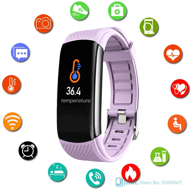 New Smart Watch Children Body Temperature measure Smartwatch Kids Girls Boys Electronic Smart-Watch For Android IOS Clock