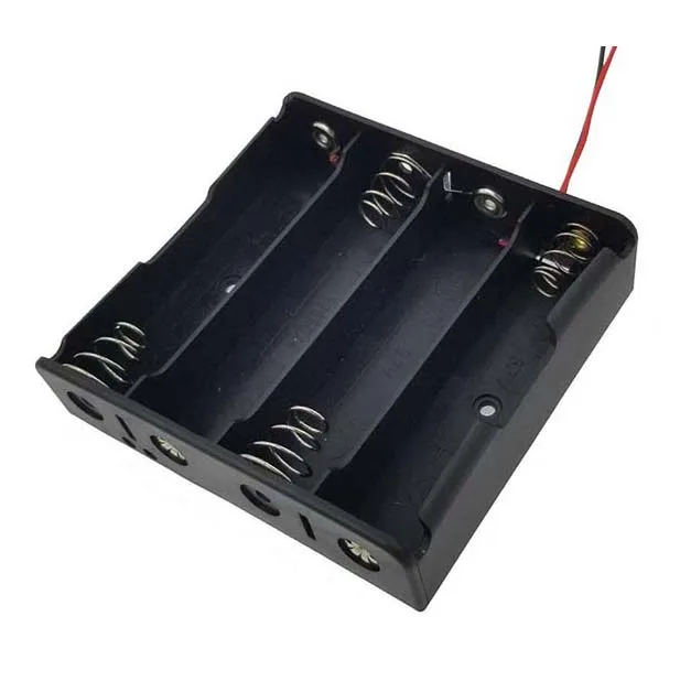 4 Port Высокое качество 18650 Чехол-держатель для аккумулятора DIY коробка для хранения пластиковый корпус 3,7 в перезаряжаемый держатель с 1 2 3 4 слотами Лидер продаж - Цвет: 4 Port