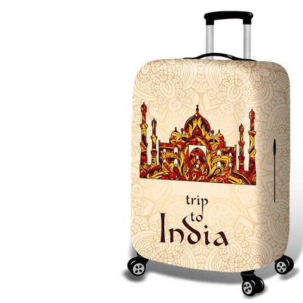 Чехол для путешествий в страну, защитный чехол для багажа, чехол для чемодана, эластичный чехол для пыли, для 18-32 дюймов, аксессуары для путешествий - Цвет: H