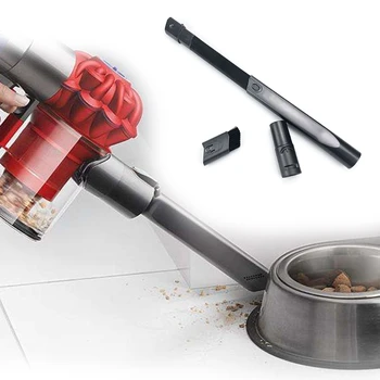 

Flat Suction Nozzle Head for Dyson V6 DC24 DC32 DC40 DC60 DC74 Robot Vacuum Cleaner Replacement Parts Flexible Crevice Tool