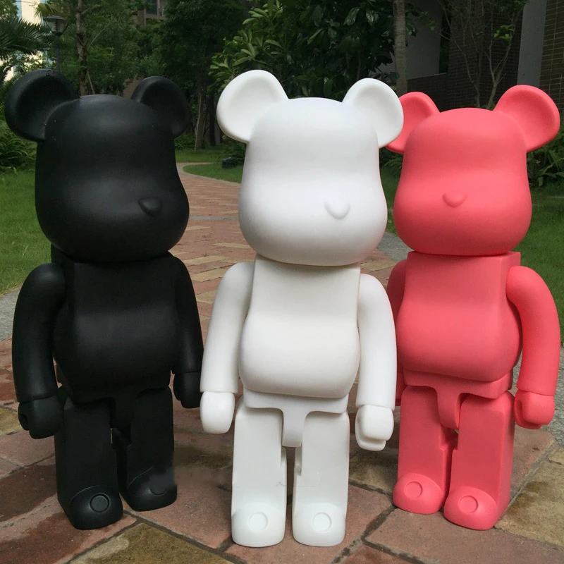 21インチ52センチメートル700 ベアブリックbe Rbrick Diyファッションおもちゃpvcアクションフィギュアコレクタブルモデル玩具装飾クリスマス好意 Party Favors Aliexpress