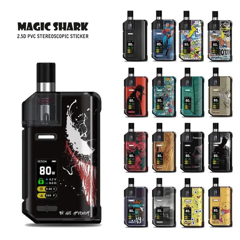 Новый Модный мягкий 3 м Чехол-наклейка Magic Shark из ПВХ с губкой Бобом Бэтменом и