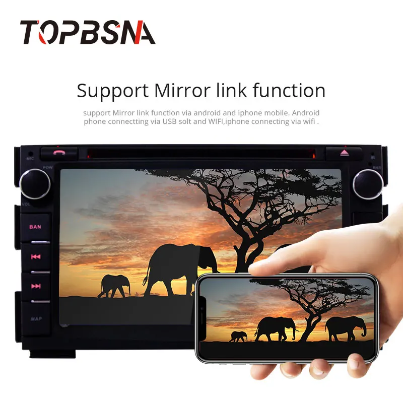 Clearance TOPBSNA Android 9.0 2 Din Car DVD Player for KIA CEED 2009 2010 2011 2012 VENGA WIFI Multimedia Car radio Stereo Headunit RDS AM 3