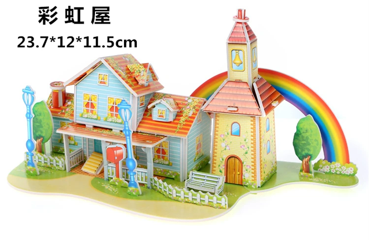 Zilipoo ручной работы 3D игрушка Бумага