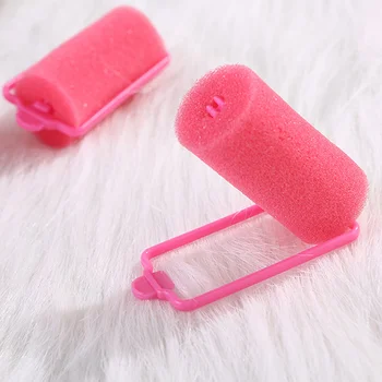 

1 Set Sponge Frame Hair Curler Sleeping Rolling Hair Device (Assorted Color)