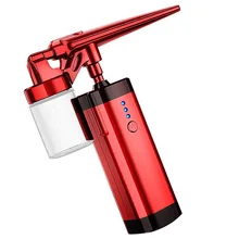 Aérographe avec Mini compresseur d'air, pistolet de pulvérisation pour tatouage, peinture corporelle, Nail Art, brume d'hydratation de la peau, Charge USB
