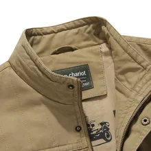 В европейском и американском стиле желаю Для мужчин Повседневное мульти-многофункциональные карманы жилет хлопковый жилет