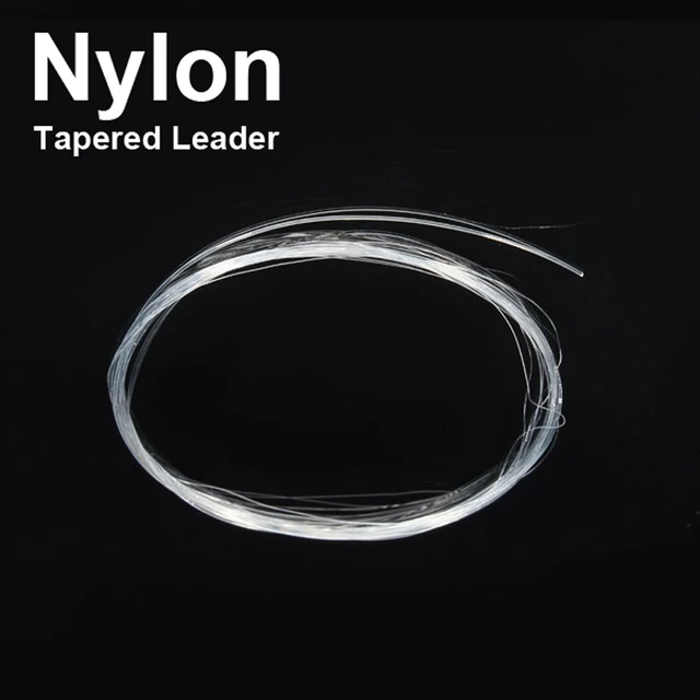 2PCS Fly Fishing Nylon Monofilament Leader Tippet Line for Dry