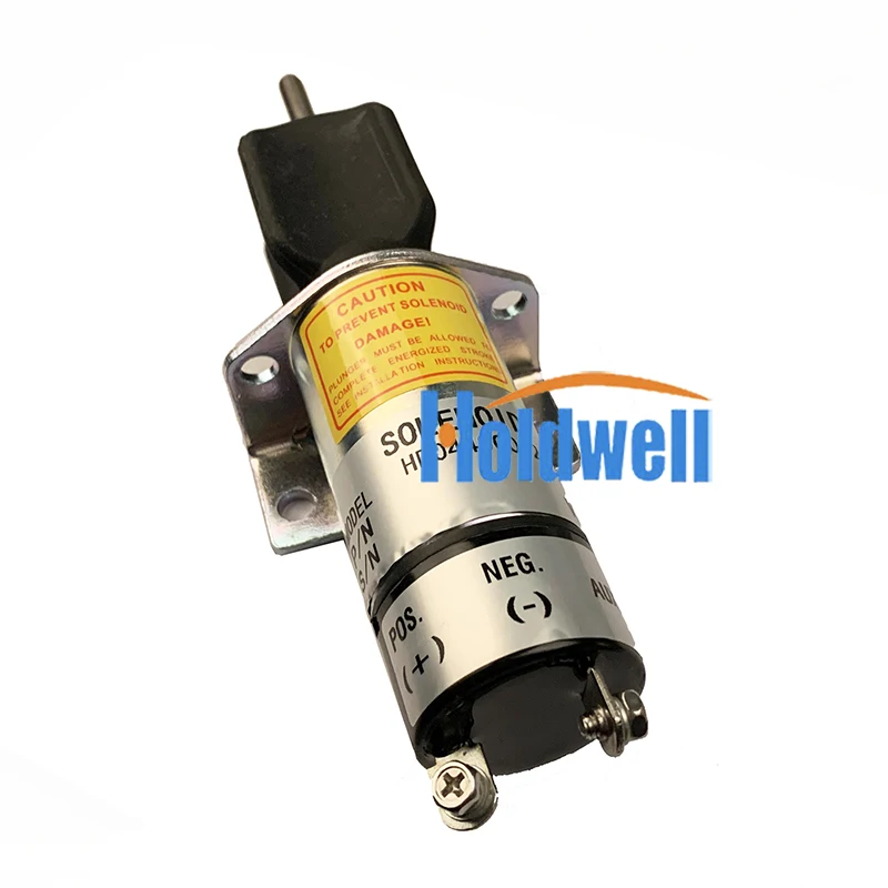 Holdwell 12V Stop Solenoid 51745GT for Genie GS-3369 RT GS-4069 RT TMZ-50/30 TZ-50/30