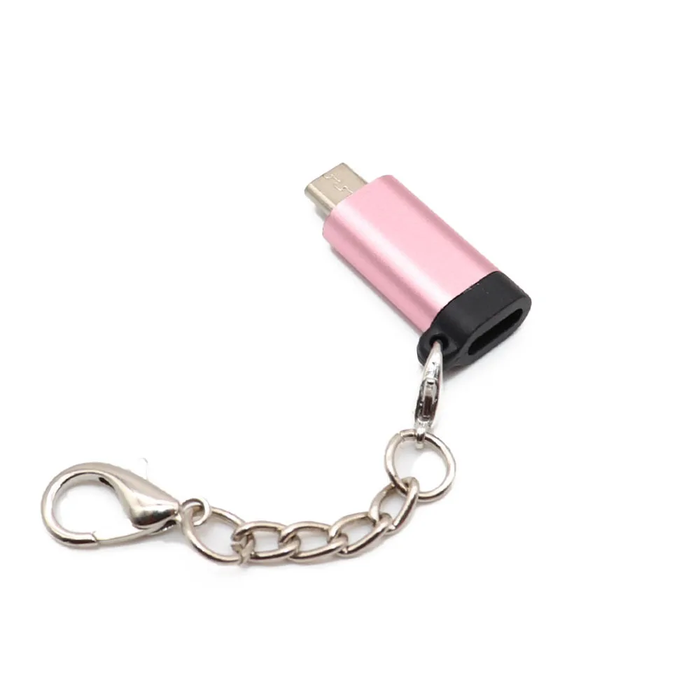 8Pin Женский к Micro USB Мужской адаптер Android телефонный кабель Быстрая зарядка для Iphone кабель на Android телефон для samsung - Цвет: D