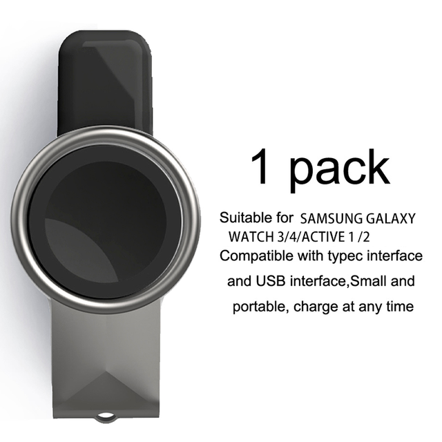 Samsung Galaxy Fast Charger Galaxy Watch 3/4 Active 1 2 Magnetic Fast Charging 40/41/40mm Samsung Watch Power Supply Adapte