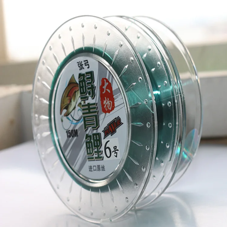 Sturgeon qing li 5-20 нейлоновая нить сверхпрочная Натяжная основная линия для больших вещей черная карповая леска якорная леска Sturg