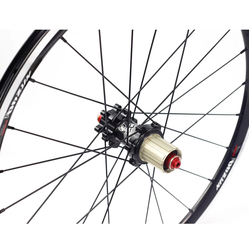 2" 451 406 алюминиевые колеса дисковый тормоз 24 мм высота 24H для мини Velo складывающийся BMX лежачий велосипед Minivelo набор колес