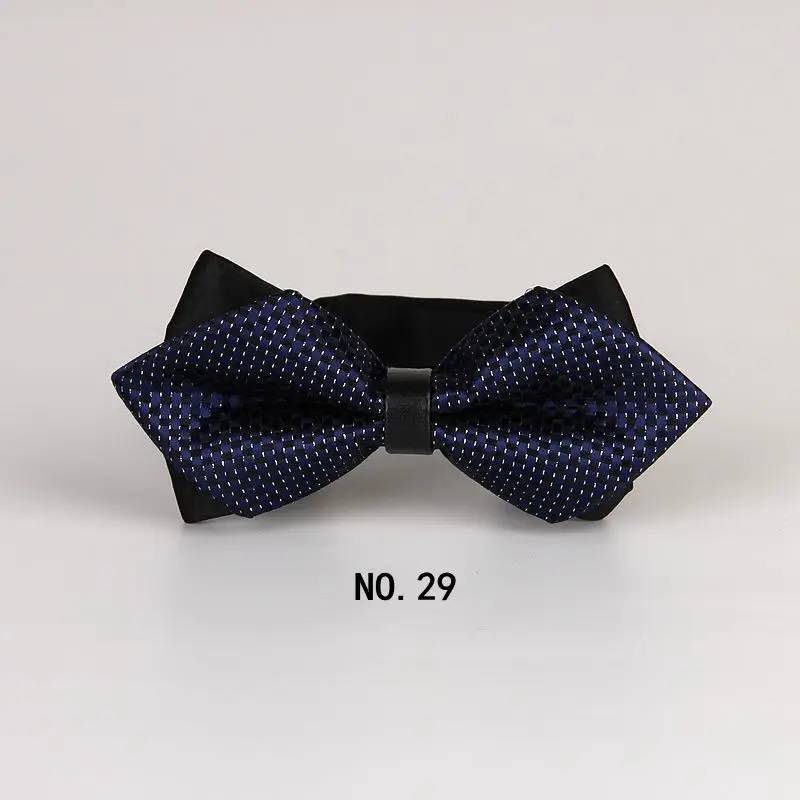 Модный галстук-бабочка, мужской галстук для мальчика, Модный деловой Свадебный галстук-бабочка, мужская рубашка, краватте, подарок для мужчины, SA-8 - Цвет: NO.29