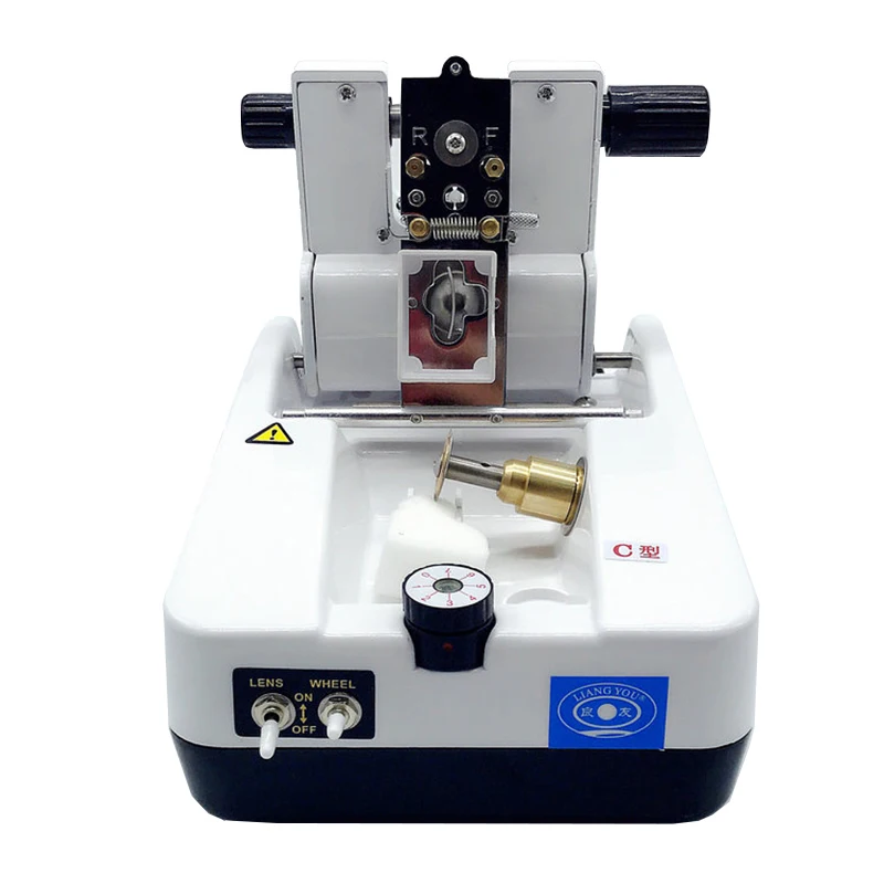 

Lens Slotting Machine Stainless Steel Processing Equipment High Quality 220V Eyeglasses Slotting Tools Optical Shop Machinery