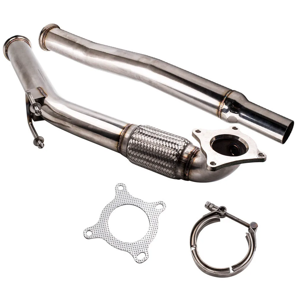 Выхлопная труба турбо 3 &quot выхлопная 2 0 T Decat для VW Golf GTi Jetta Audi A3 06 Cat delet хэтчбека AUDI