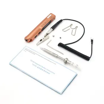 

Mini Soldering Tools Kits TS100 Intelligent Programmable Soldering Iron with Soldering Tips for Component Maintenance