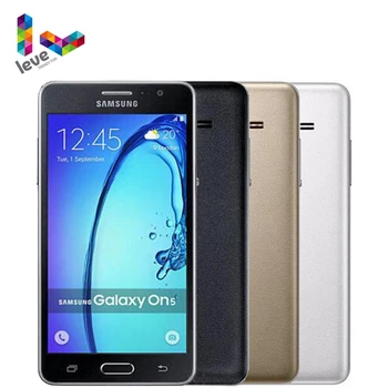 Samsung Galaxy On5 SM-G5500 Dual SIM desbloqueado teléfono móvil 5,0 "1,5 GB RAM 8GB ROM 8MP Quad Core 4G LTE Android Smartphone
