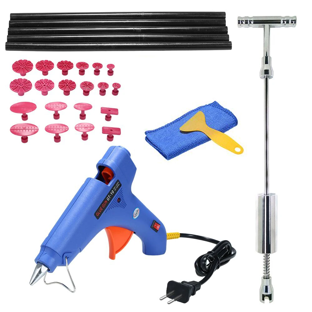 

car dent remover Paintless Dent Puller Slide Hammer Repairing Removal Hail Glue Device Tools Kit for Volkswagen/Ford/Audi/BMW