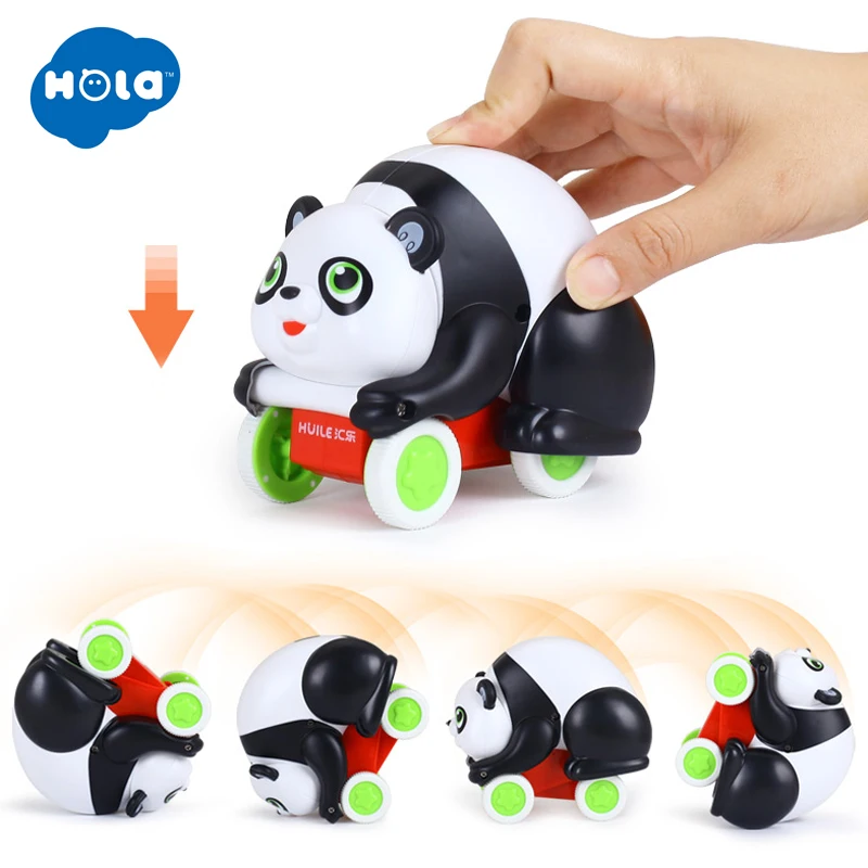 HOLA TOYS 3120 Милая мультяшная игрушка транспортные средства бегущая машина игрушка животное тигр/помилование ветер кукла младенца для детей Подарки