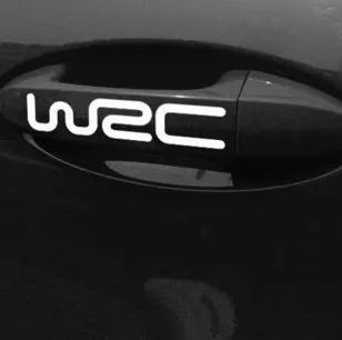 Импортные товары Светоотражающая ручка WRC Бампер Декоративные Стикеры для автомобилей наклейка светоотражающая ручка клейкая бумага наклейки на дверные ручки