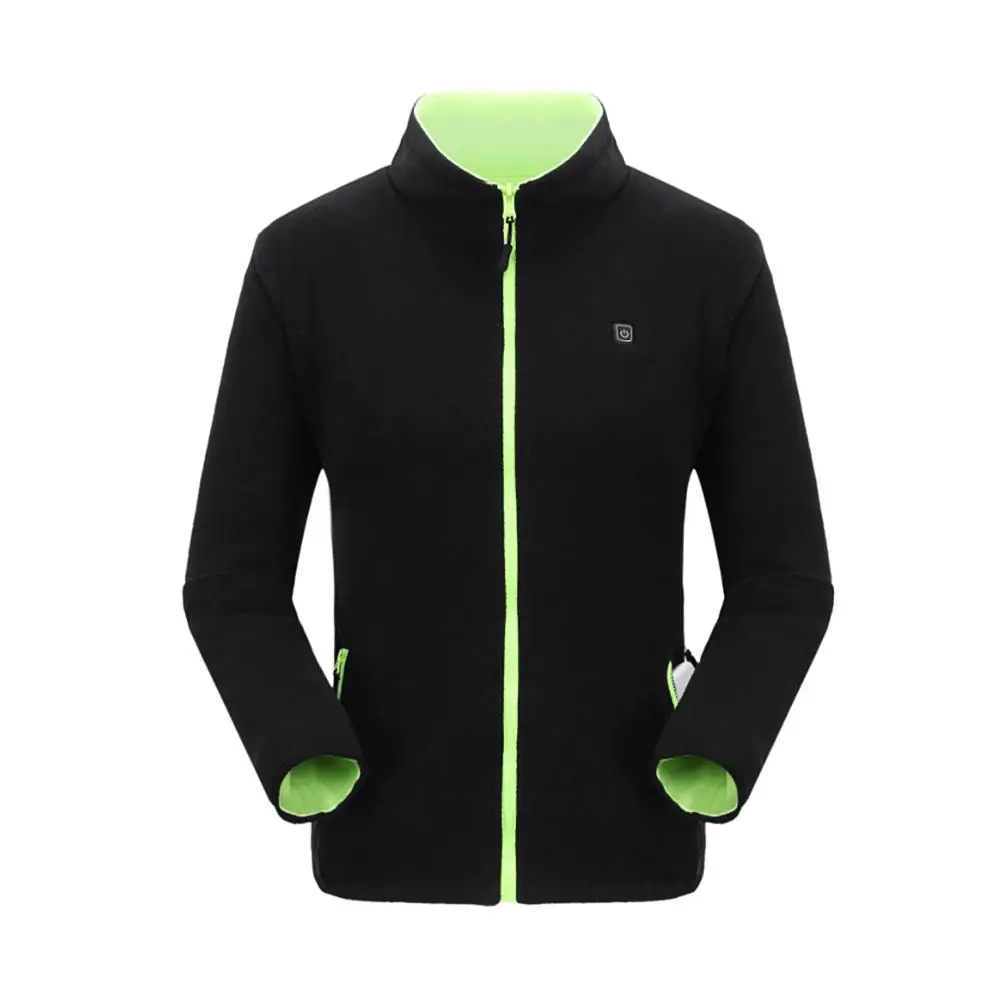 

Men Women Outdoor Heated Jackets On Both Sides Wear Heating Vest Thick Carbon Fiber Winter Outdoor Super Warm Washable Vest