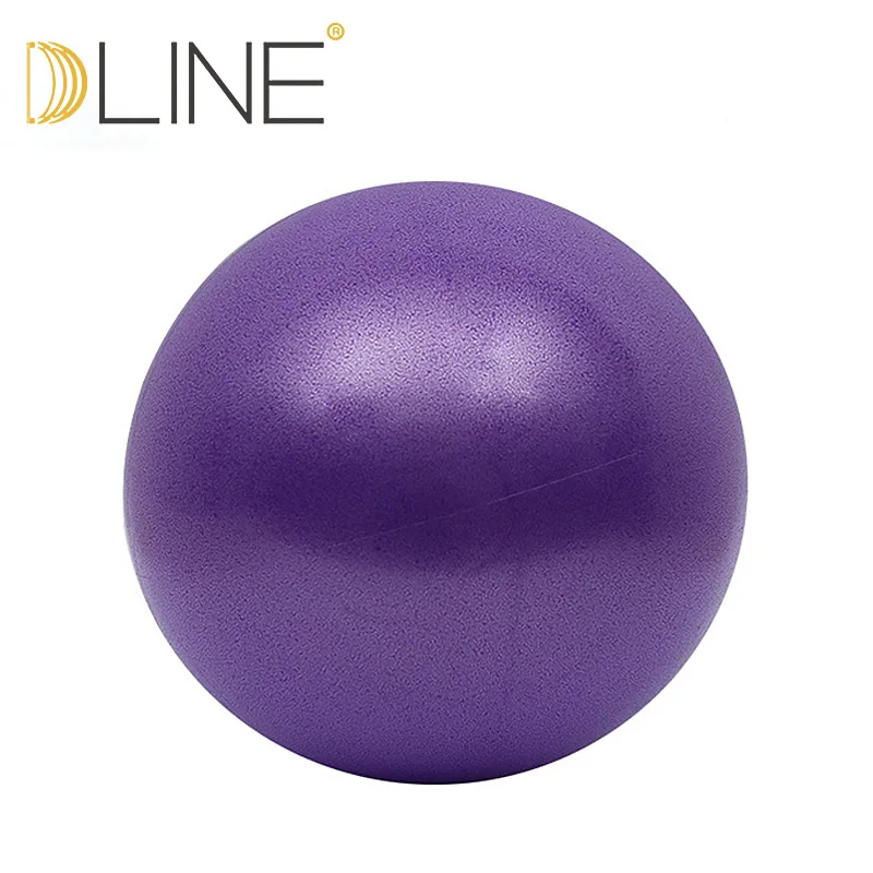 25CM-Purple Мяч для йоги 25 см упражнения для гимнастики и фитнеса мяч для пилатеса на баланс развивающая тренажерный зал, фитнес, йога фитбол Крытый тренировочный мяч для йоги - Цвет: 25CM-Purple