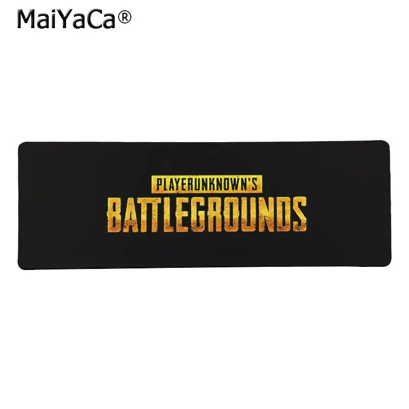 Maiya высокое качество PUBG playerunknown battlegrounds DIY дизайн игровой с узором коврик для мыши большой коврик для мыши клавиатуры коврик - Цвет: Lock Edge 30x80cm