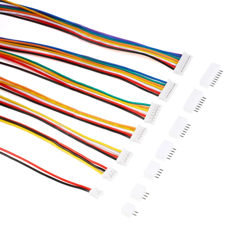 20 шт. = 10 комплектов разъем Micro Mini JST 2 0 PH Штекерный 2/3/4/5/6/7/8/3 5 контактный штекер с
