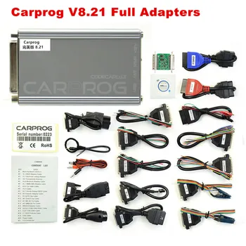 

2020 Carprog V8.21/V10.93Programmer Auto Repair Airbag Reset Tools Carprog ECU Chip Tuning Full 21 Adapters Free Shipping