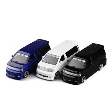 

1:32 high simulation Nissan FABULOUS modified MPV van door sound and light alloy car model toy model for children gifts