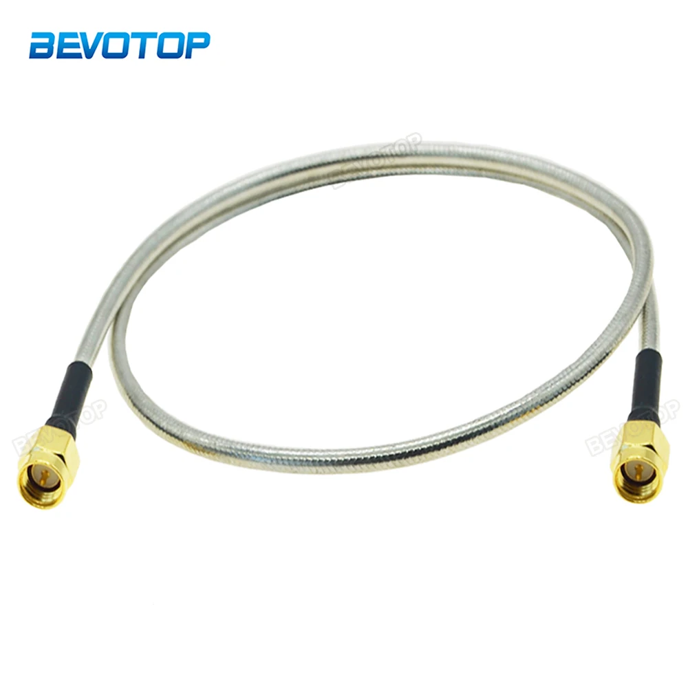 Rg402 Sma Male To Sma Male Plug Semi-Flexible Silver Rg402 Cable High Frequency Test Cable 50Ohm 6Ghz Rf Coaxial Cable Pigtail Rg402 Sma Male To Sma Male Plug Semi-Flexible Silver Rg402 Cable High Frequency Test Cable 50Ohm 6Ghz Rf Coaxial Cable Pigtail