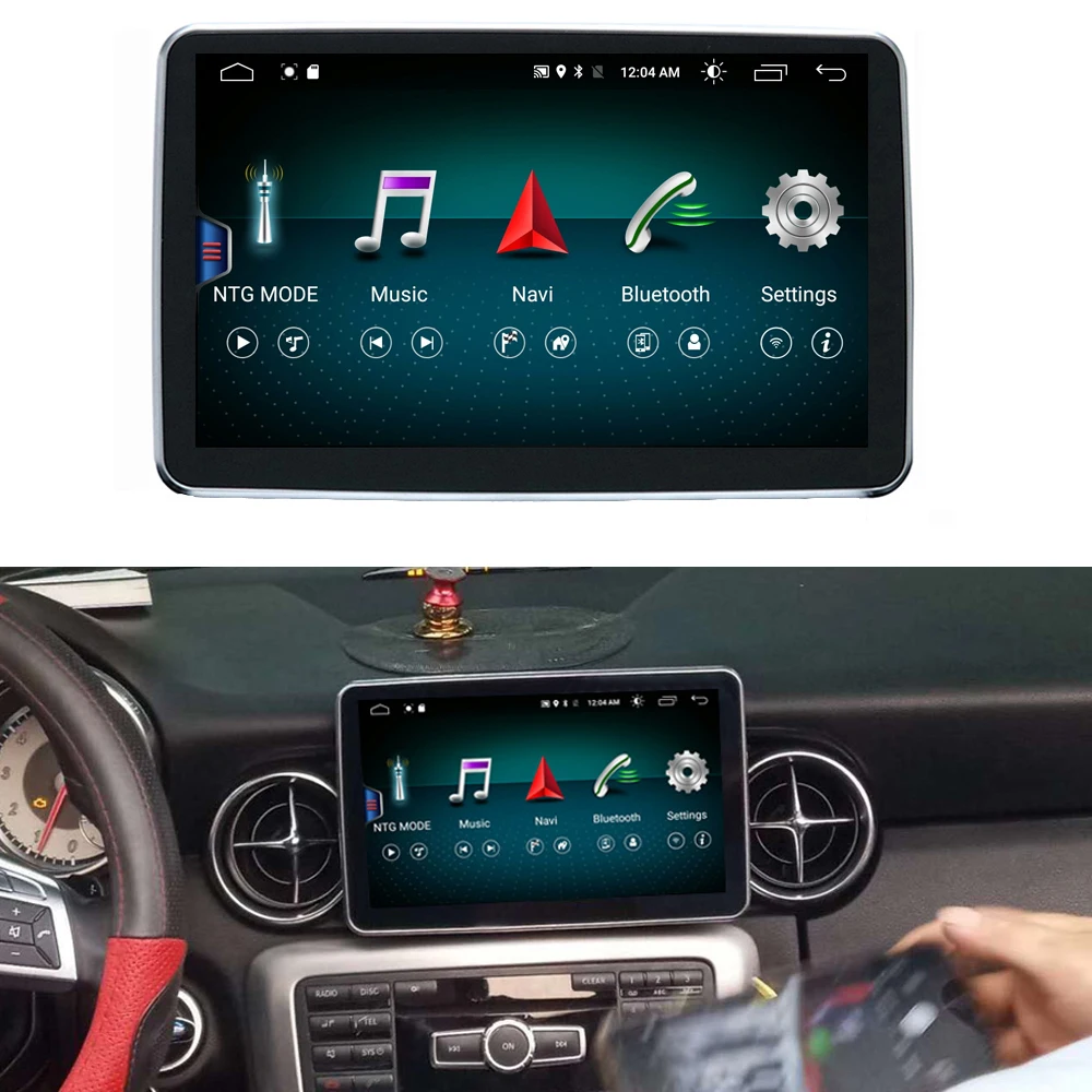 

8-Core 4+64G Car Android 8.4 inch Display for Mercedes Benz SLK 2009-2015 Command System Upgrade Screen