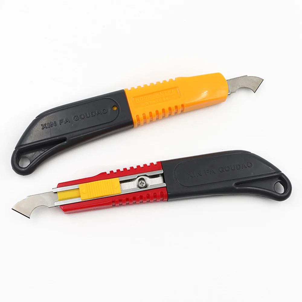 Акриловый Крюк Нож пластиковый ПВХ Резак Ремесло нож для резки оргстекла+ 3 лезвия