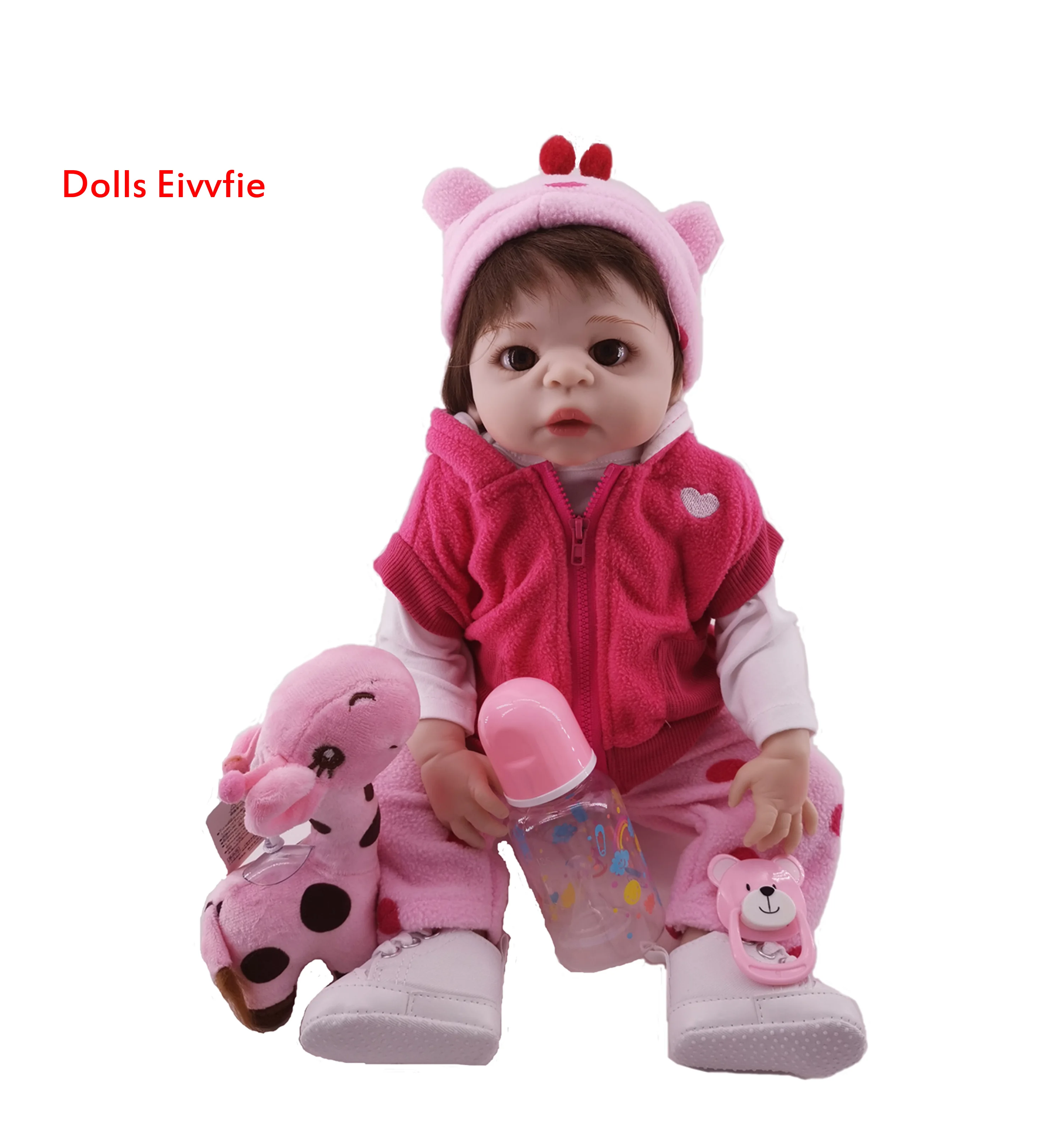 47 см новорожденный renascer детская девочка boneca em tan pele lol brinquedo de bath inteiro silicone bonecas xmas Gfit