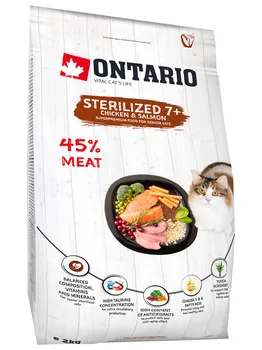 

Ontario for elderly Sterilized cats with chicken 2 kg x 2 PCs