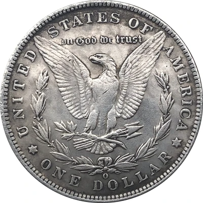 Хобо Никель 1890-O сша Морган долларовая Монета КОПИЯ