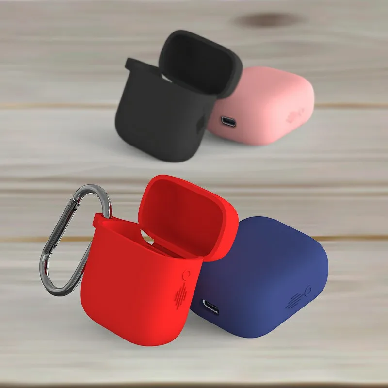 Для Oppo Enco Free Силиконовый противоударный чехол покрытие для наушников True Wireless