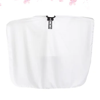 

1PC Haircutting Aprons Bowknot Adult Hair Salon Cape Ironing Dyeing Hot Oil Treatment Apron for Barber Shop (White)