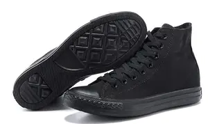 black converse for men