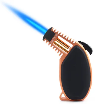 

Butane Gas Windproof Inflatable Lighter Straight Into The Welding Gun Spray Gun Wormwood Kitchen Outdoor Barbecue Cigar Lighter