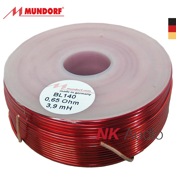 2 Pz/Lotto Mundorf Mcoil Aircore · Filo Di Rame Serie 1.4Mm Air Core Divisore Induttore 99.997% Spedizione Gratuita