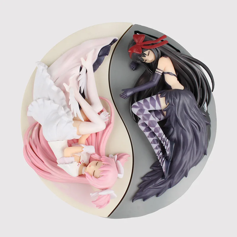 

Final Form Magic Circle Deer Mesh round Incense Homura Akemi Open Eye-closed Lying Posture Prize Figure Boxed