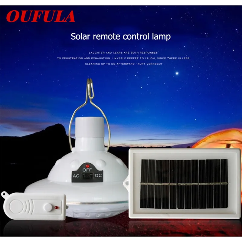 

WPD Solar Split Floodlight 22led Round Camping Lamp Remote Control Rechargeable Emergency Outdoor Waterproof