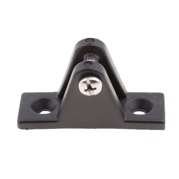 

12pcs 3 Bow Boat Bimini Top Fittings Hardware Nylon Jaw Slides Deck Hinges Caps External Eye End (Black, 7/8 inch 22mm)