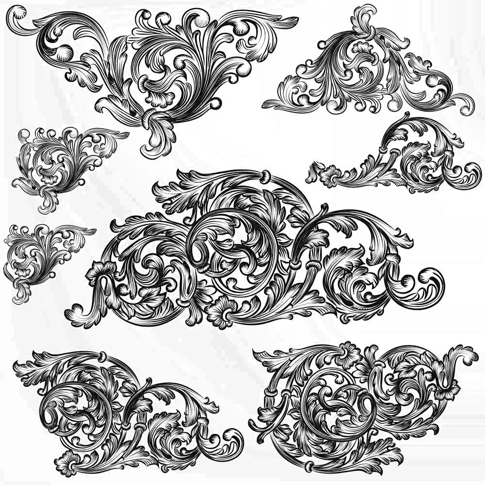 15 Styles Vintage Classical Pattern Clear Stamps/Seal For DIY Scrapbooking Card Making Album Decorative Silicone Stamp Craft clear stamps silicone stamps
