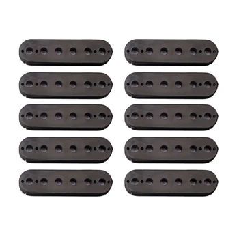 

10Pcs 50mm Black Plastic Humbucker Pickup Bobbin Guitar Screw Side for Pickup Guitar Accessories-ABLD