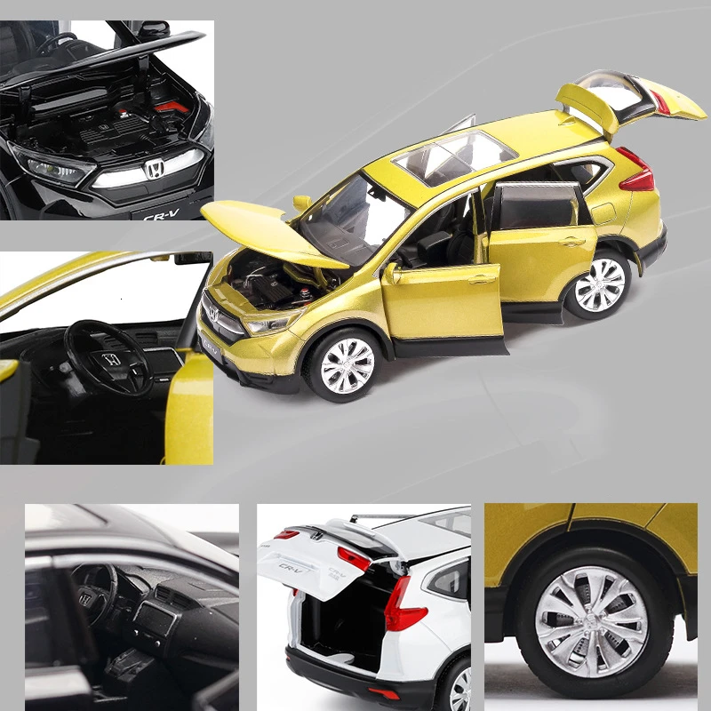 1:32 15 см Honda CRV литые под давлением искусственные игрушки высокой степени тяги